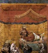 Giotto, Dream of St Gregory